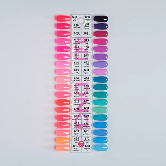 DND Duo Matching Color - Full set 36 colors - 7 #638 - 673