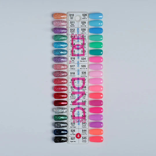 DND Duo Matching Color - Full set 36 colors - 4 #510 - #545