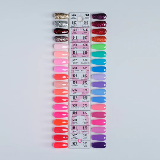 DND Duo Matching Color - Full set 36 colors - 5 #546 - #581
