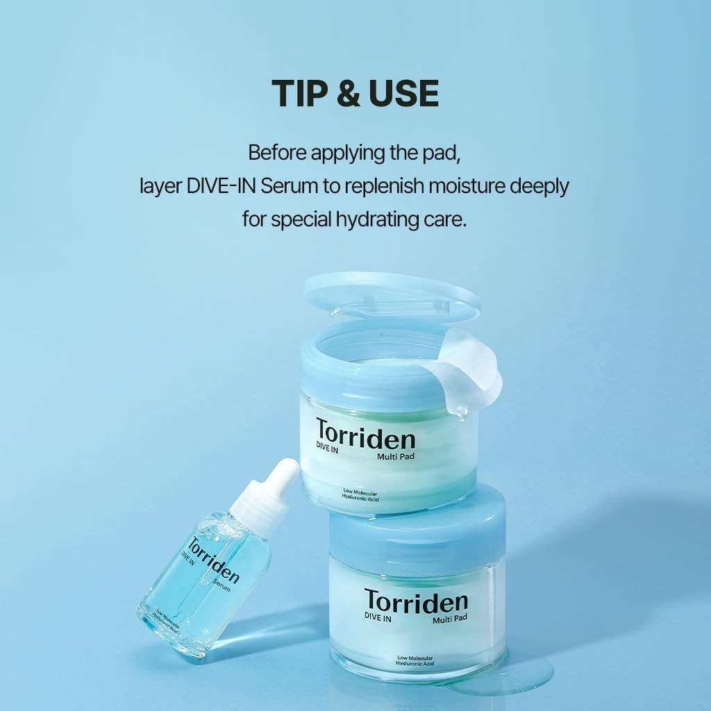 Torriden - DIVE-IN Low Molecule Hyaluronic Acid Multi Pad