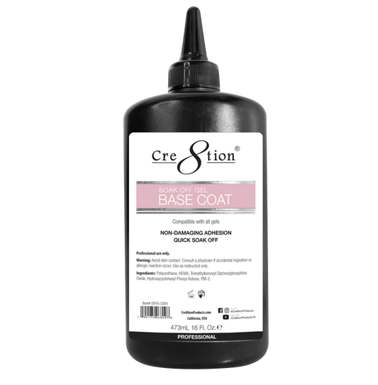 Cre8tion Soak Off Gel - Base Coat