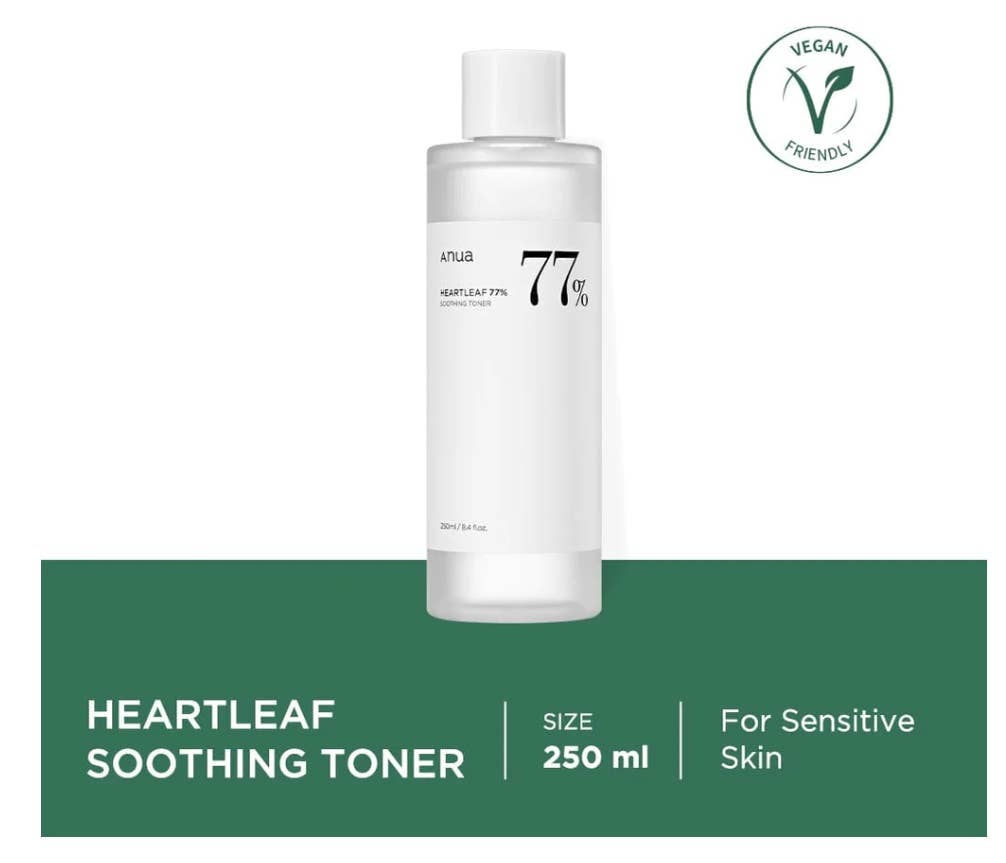 ANUA Heartleaf 77% Soothing Toner, 250ml