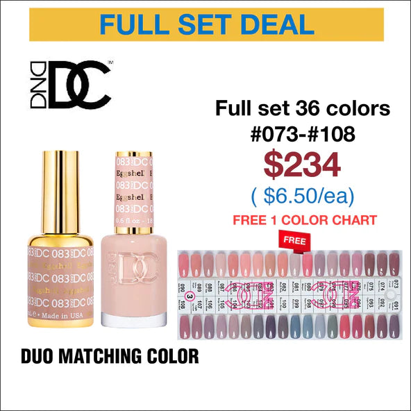 DND DC Duo Matching Color - Full set 36 colors