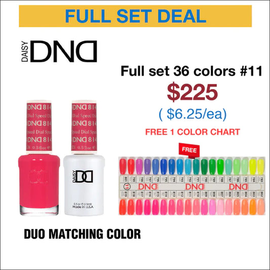 DND Duo Matching Color - Thrill Ride Collection - Full set 36 colors - 11 #783 - #819
