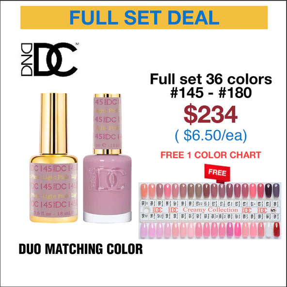 DND DC Duo Matching Color - Full set 36 colors