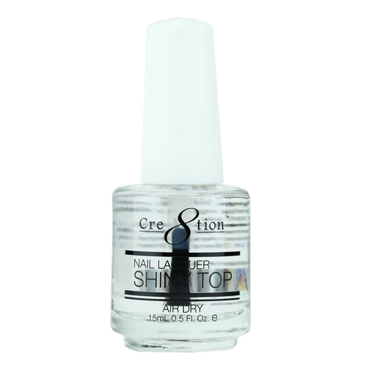 Cre8tion Nail Lacquer - Shiny Top Air Dry 0.5oz