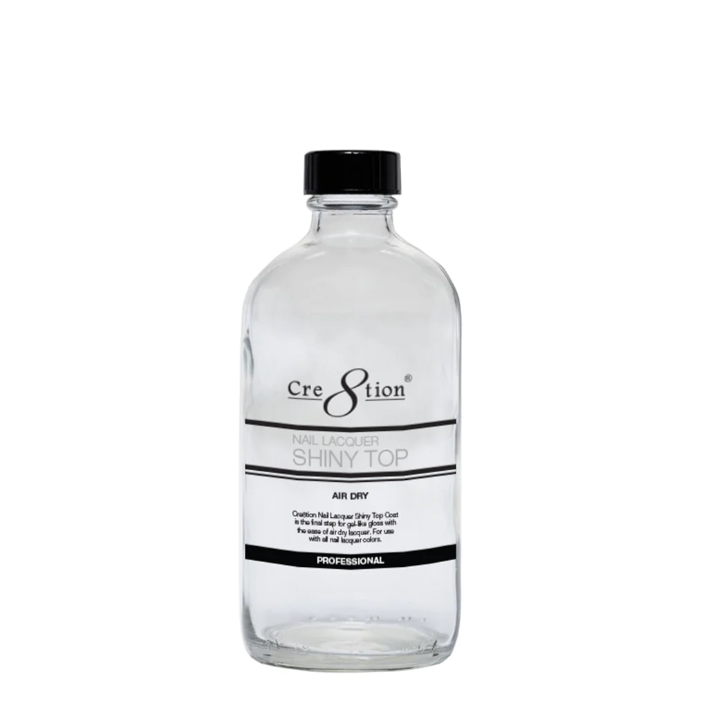 Cre8tion Nail Lacquer - Shiny Top Air Dry