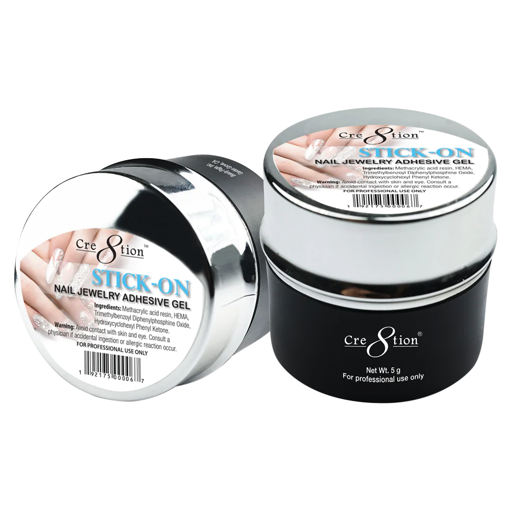 Cre8tion Stick-On Nail Jewelry Adhesive Gel 7.5g Thick