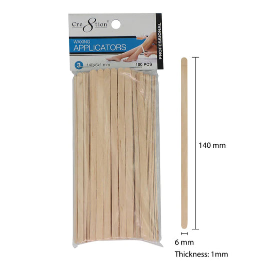 Disposable Applicators 3 -140x6x1mm- 100pcs/pack